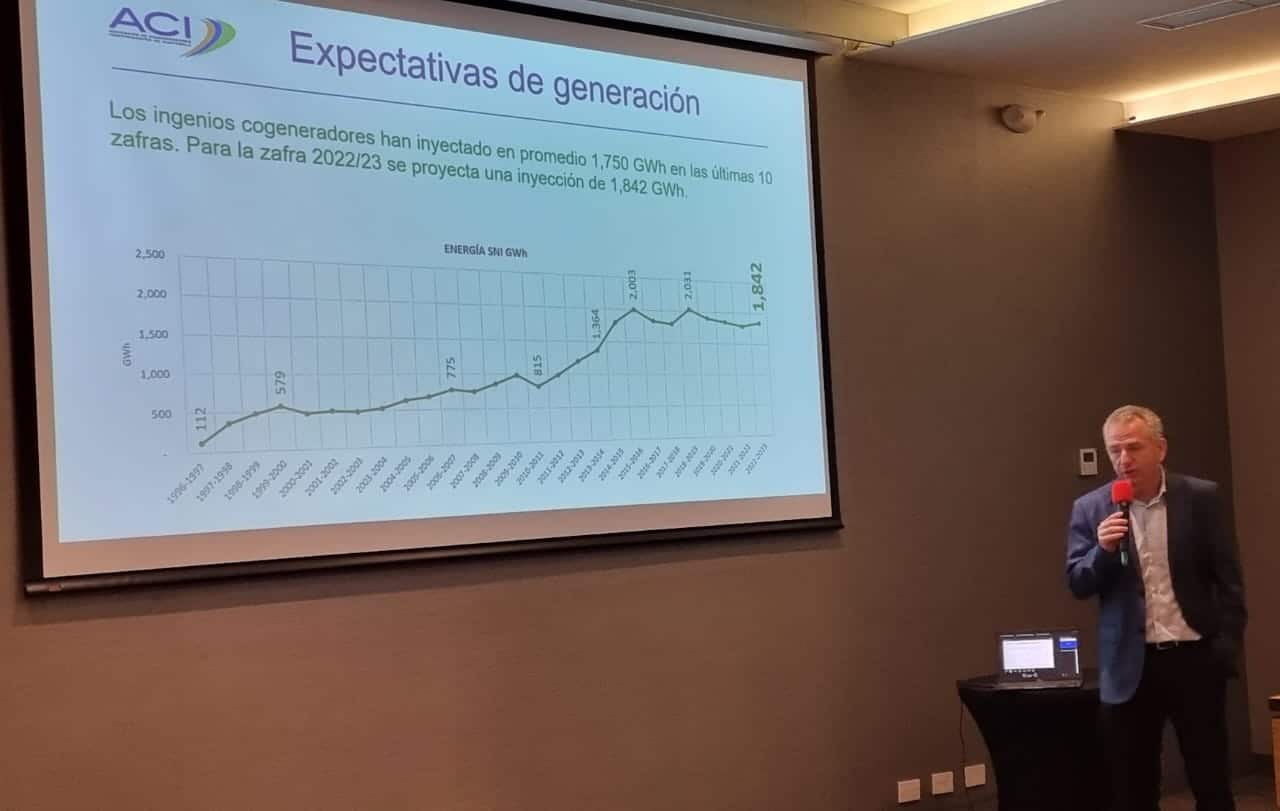 Proyectan un incremento en la generación de energía renovable con bagazo de caña para la Zafra 2022-2023