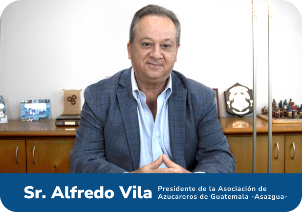 Sr Alfredo Vila Presidente de la asociación de azucareros